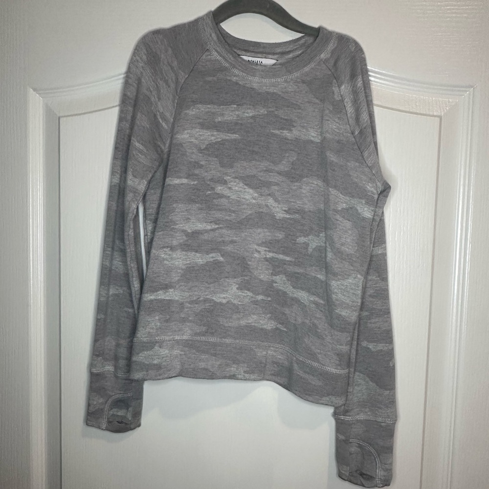 Athleta Girl camo top - size 6